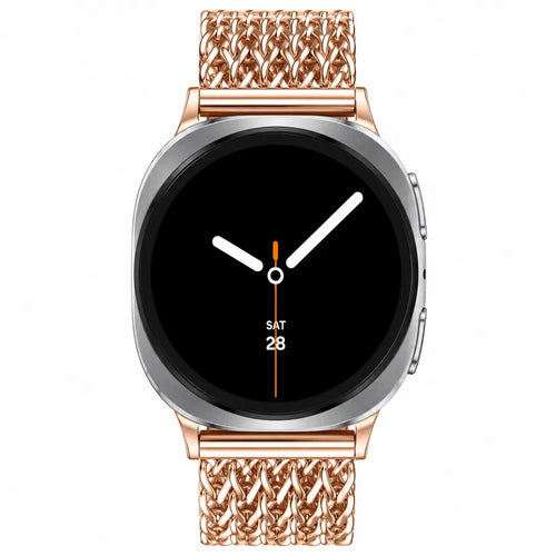 Correa metal mesh Samsung Galaxy Watch 8 - 44mm (oro rosado)