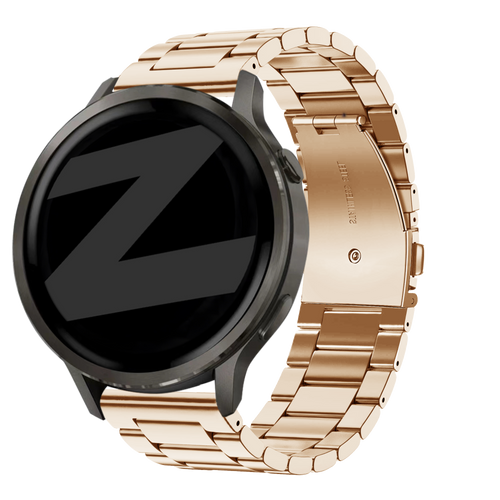Bandz Correa acero 'Classic' Garmin Approach J1 (rosado dorado)