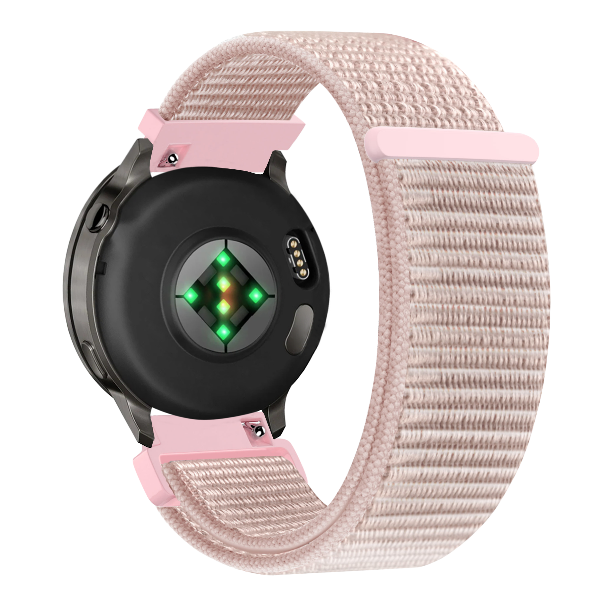 Bandz Correa nylon Loop Garmin Vivoactive 4s (rosa dorado)