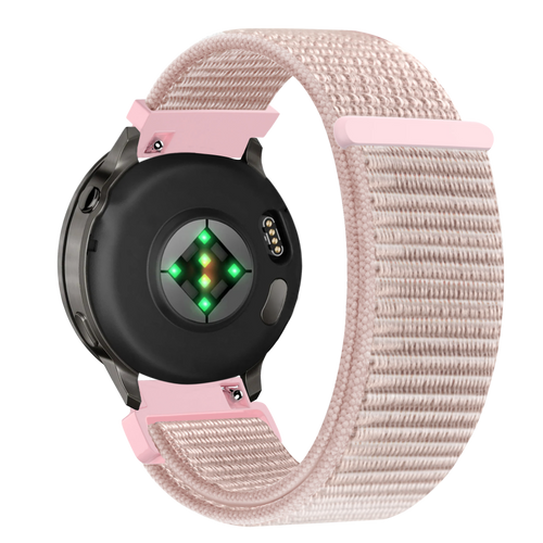 Bandz Garmin Venu 4 - 41mm Nylon Loop Strap (Rose Gold)