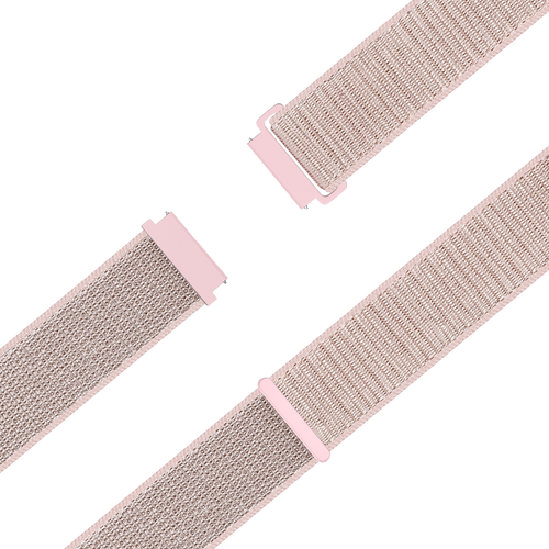 Bandz Garmin Venu 4 - 41mm Nylon Loop Strap (Rose Gold)