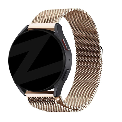 Bandz Correa milanesa Loop Levowatch Edgy (oro rosado)