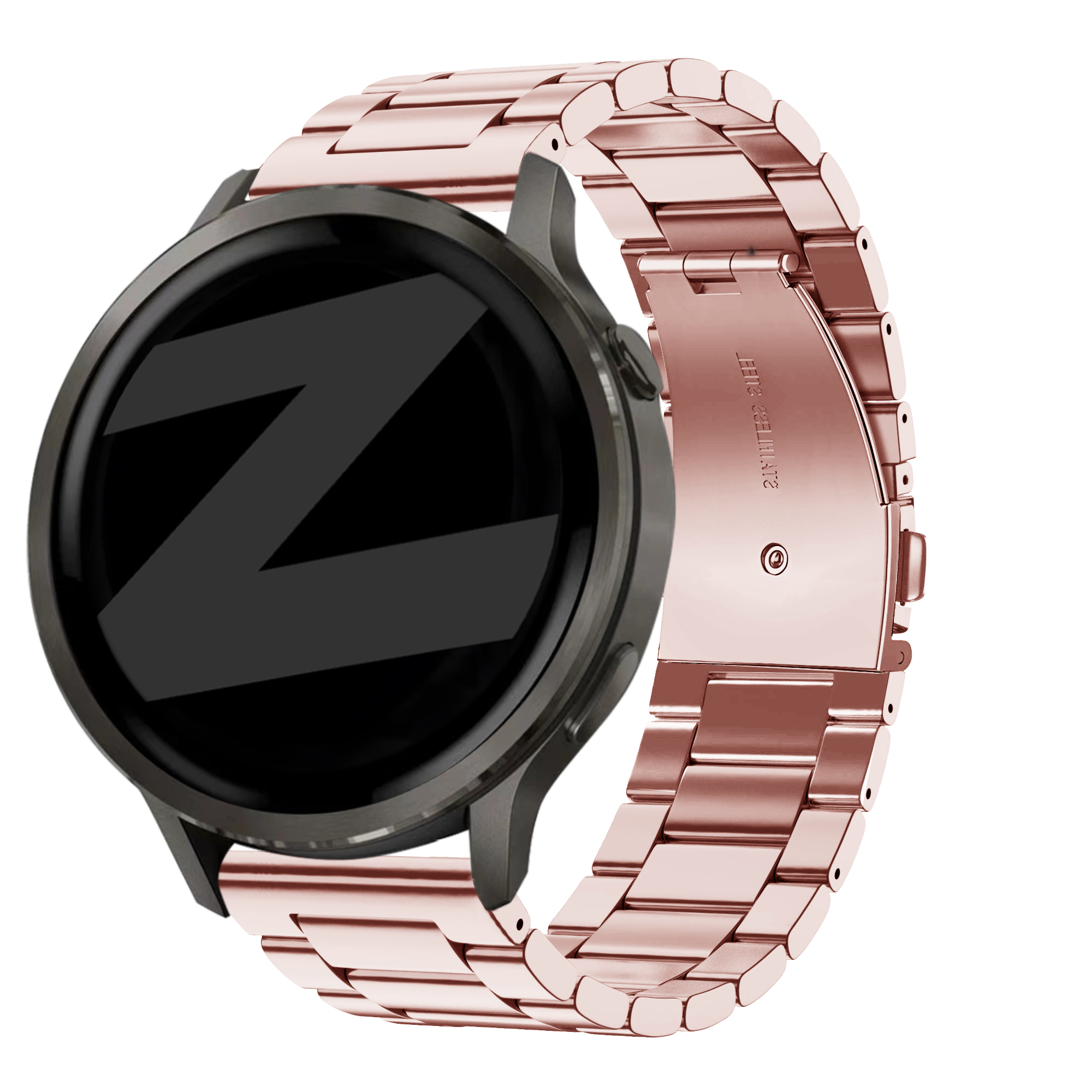 Bandz Correa acero 'Classic' Garmin Vivomove HR (rosa)