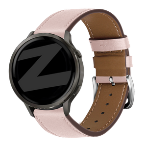 Bandz Correa cuero 'Deluxe' Garmin Vivomove 3s (rosa)
