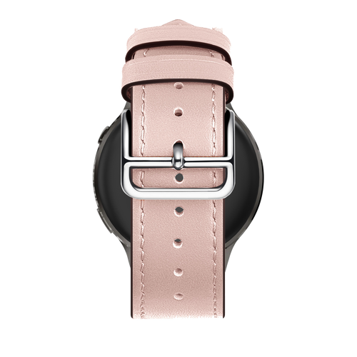 Bandz Correa cuero 'Deluxe' Garmin Vivomove 3s (rosa)