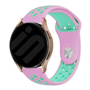 Withings Steel HR - 40mm Sport Strap (Pink/Aqua)