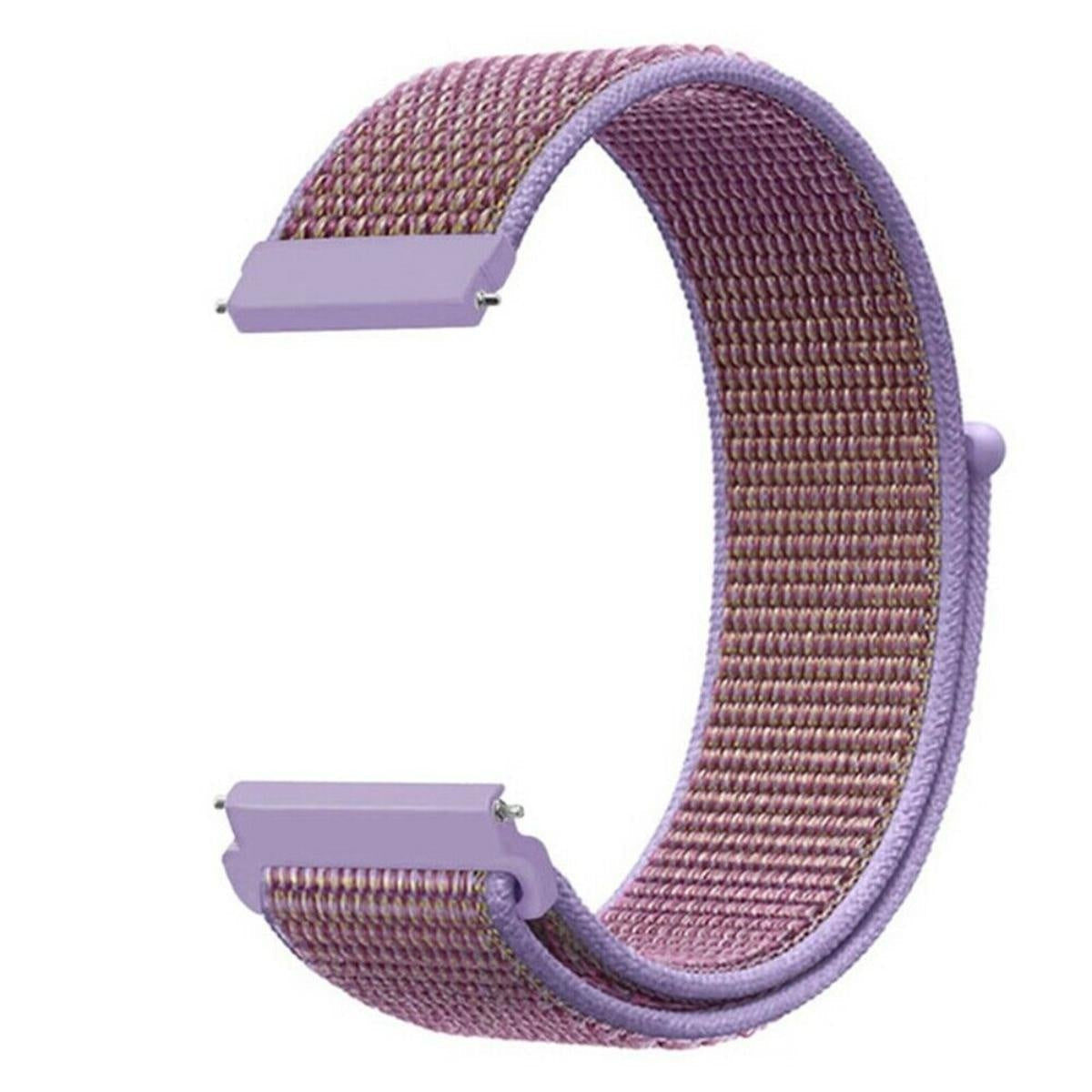 Withings ScanWatch Nova Nylon Strap (Lilac)