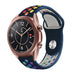 Correa deportiva Samsung Galaxy Watch 3 41 mm (azul oscuro/arcoiris)