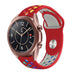 Correa deportiva Samsung Galaxy Watch 3 de 41 mm (roja/multicolor)