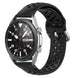 Correa silicona con agujeros Samsung Galaxy Watch 3 45mm (negro)