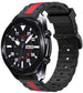 Correa edición especial Samsung Galaxy Watch 3 45mm (negro/rojo)
