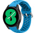 Correa silicona con agujeros Samsung Galaxy Watch 4 40mm (azul claro)