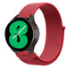 Correa nylon Samsung Galaxy Watch 4 44mm (roja)