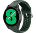 Correa silicona agujeros Galaxy Watch 4 - 44mm (verde militar)