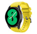 Correa silicona Samsung Galaxy Watch 4 44mm (amarillo)