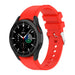 Correa silicona Samsung Galaxy Watch 4 Classic 42mm (rojo brillante)