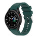Correa silicona Samsung Galaxy Watch 4 Classic 46mm (verde oscuro)