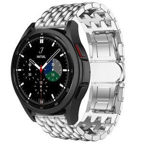 samsung-galaxy-watch-4-classic-drachenarmband-silb