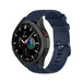 Correa silicona lujo Samsung Galaxy Watch 4 Classic 42mm (azul oscuro)