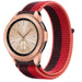 Correa nylon Samsung Galaxy Watch 42mm (rojo cereza)