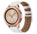 Samsung Galaxy Watch 42mm Leather Strap (White)