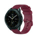 Correa silicona lujo Samsung Galaxy Watch 42mm (rojo oscuro)