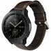 Correa cuero Samsung Galaxy Watch 42mm (marrón oscuro)