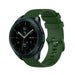Correa silicona lujo Samsung Galaxy Watch 42mm (verde militar)