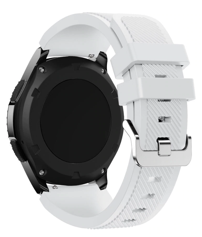 Fossil Gen 4 Explorist (HR) Silicone Strap (White)
