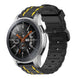 Correa deportiva con hebilla Samsung Galaxy Watch 46mm (negra/amarilla)