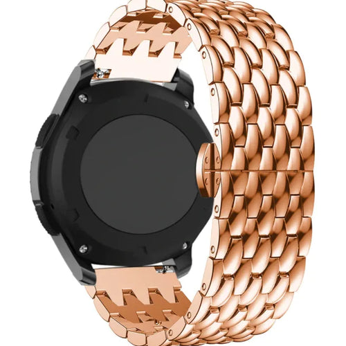 Correa dragon acero ICE Smart TKS Rectangular 1.41 (oro rosado)
