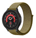 Correa nylon Samsung Galaxy Watch 5 Pro (Oliva)