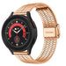 Correa acero inoxidable Galaxy Watch 5 Pro (oro rosa)