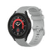 Correa silicona lujo Galaxy Watch 5 Pro (gris)