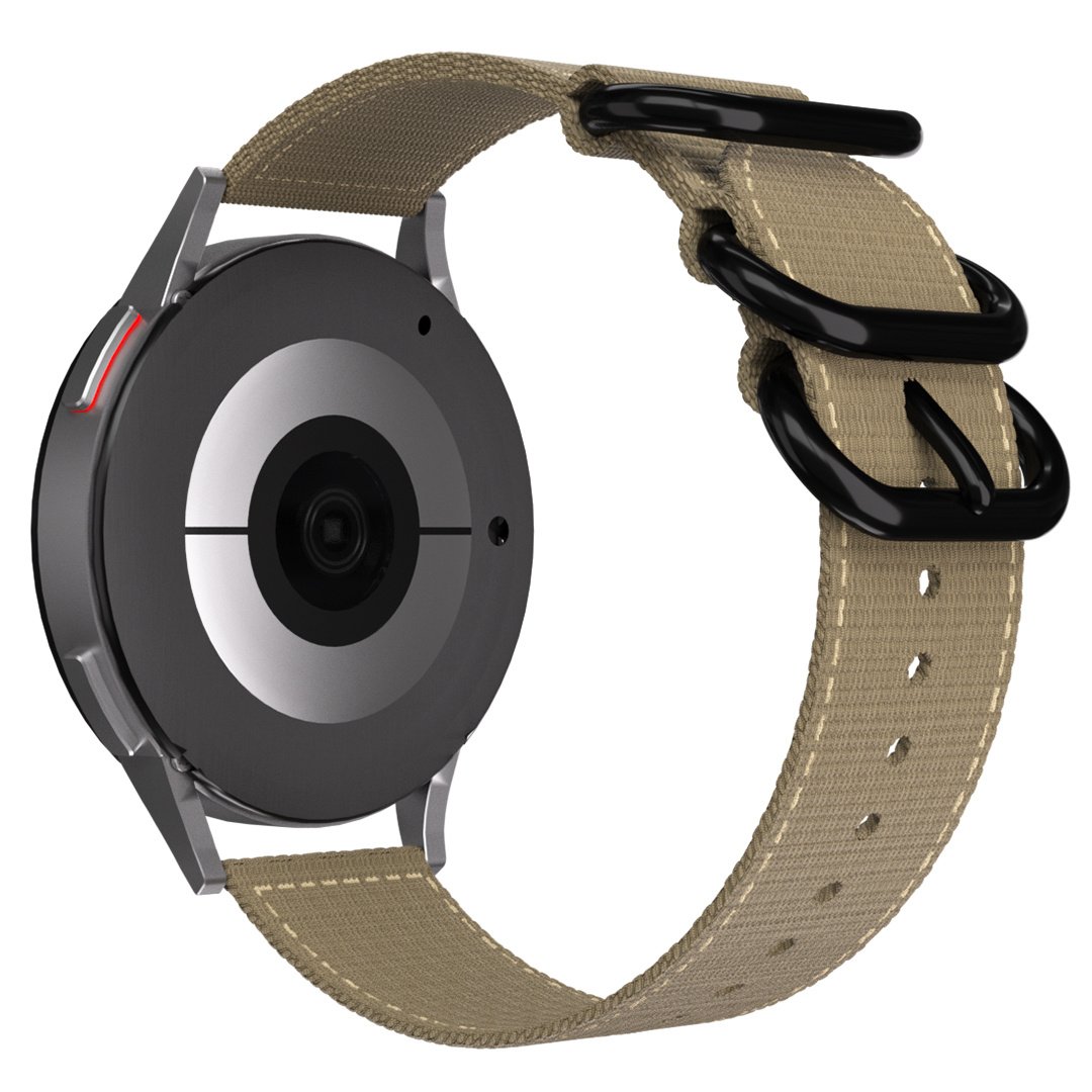 Correa nylon con hebilla Samsung Galaxy Watch 4 - 44mm (kaki)