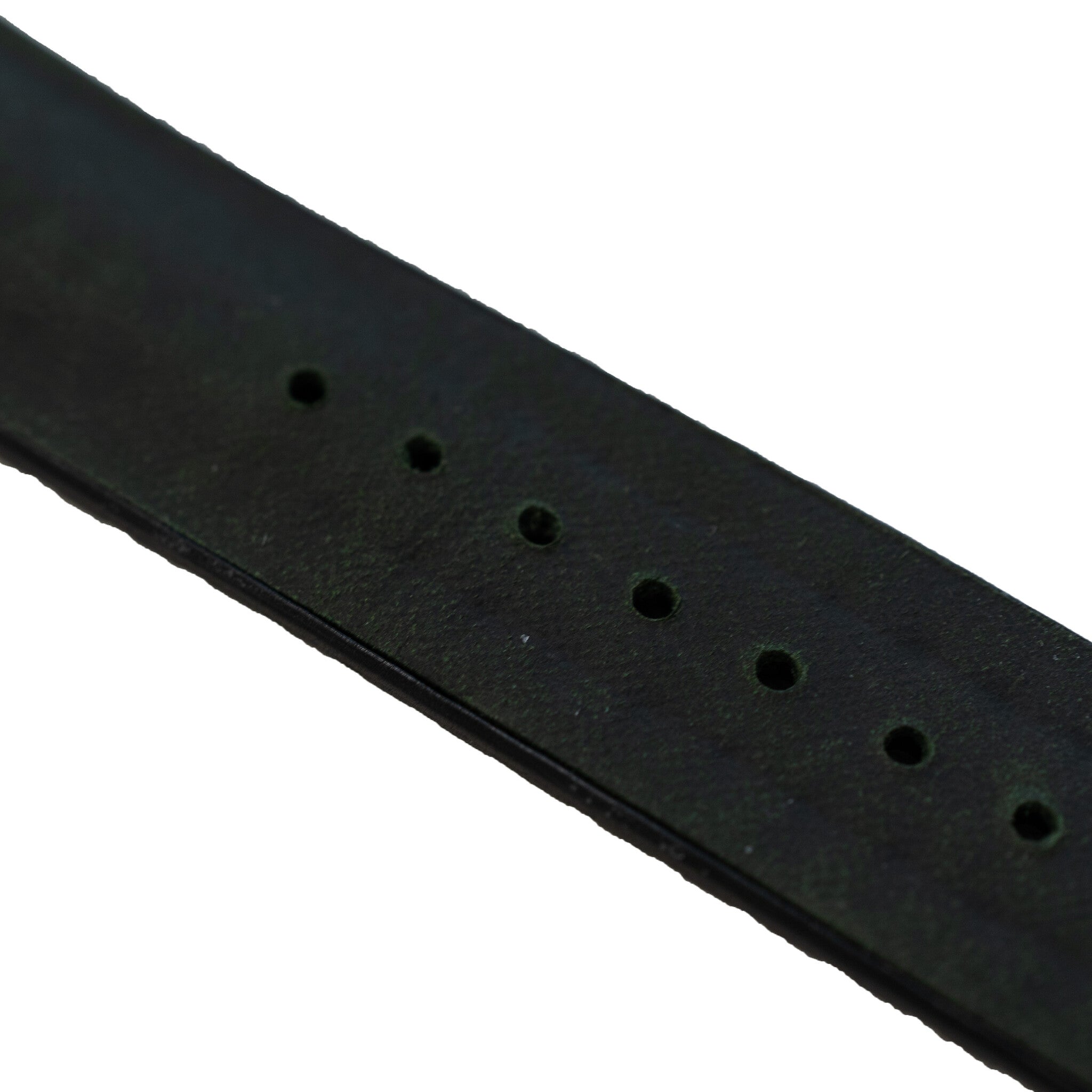 Correa de silicona/cuero Samsung Galaxy Watch 3 de 41 mm (verde)