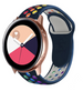 Correa deportiva Samsung Galaxy Watch Active (azul oscuro/arcoíris)