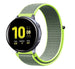 Correa nylon Samsung Galaxy Watch Active (verde fluor)