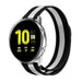 Samsung Galaxy Watch Active Milanese Strap (Black/White)