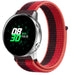 Correa nylon Samsung Galaxy Watch Active (rojo cereza)
