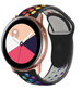 Correa deportiva Samsung Galaxy Watch Active (negro/arcoíris)