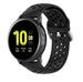 Correa silicona con agujeros Samsung Galaxy Watch Active (negro)