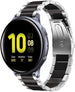 Correa acero Samsung Galaxy Watch Active (plata/negro)