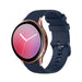 Correa silicona lujo Samsung Galaxy Watch Active (azul oscuro)