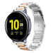Correa acero Samsung Galaxy Watch Active (plata/oro rosado)