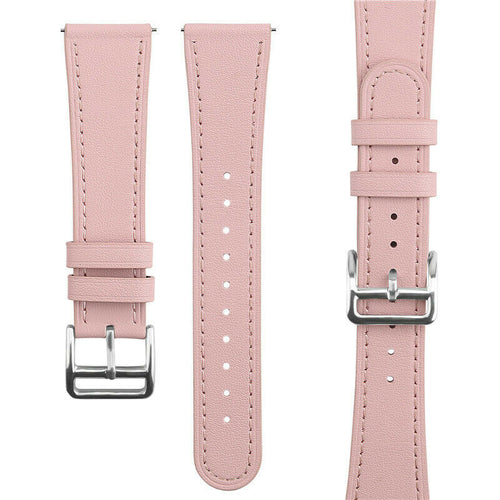 Correa reloj cuero moderno 20mm - universal (rosa)