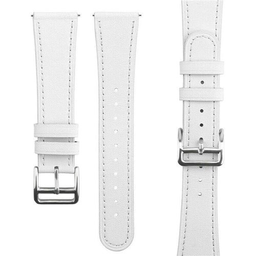 Correa cuero Redmi Watch 5 Lite (blanco)