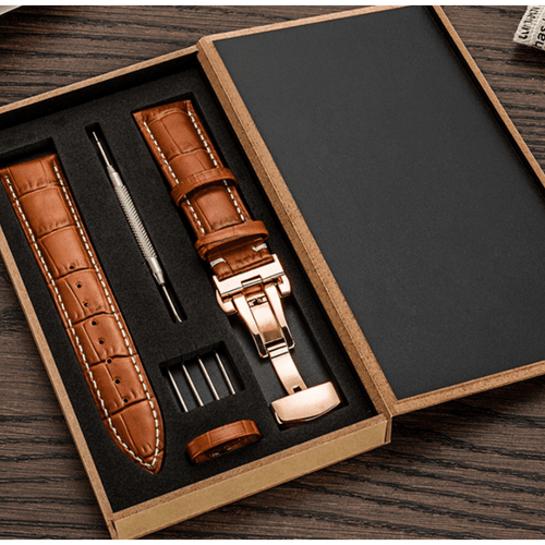 samsung-galaxy-watch-luxe-leren-band-Brown-4