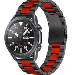 samsung-galaxy-watch3-45mm-stahlband-schwarz-rot