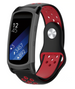 Correa deportiva Samsung Gear Fit 2 (Pro) (negro/rojo)